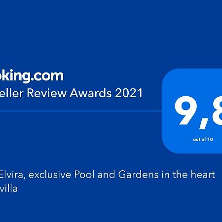 Villa Elvira, Exclusive Pool And Gardens In The Heart Of Sevilla Exterior foto