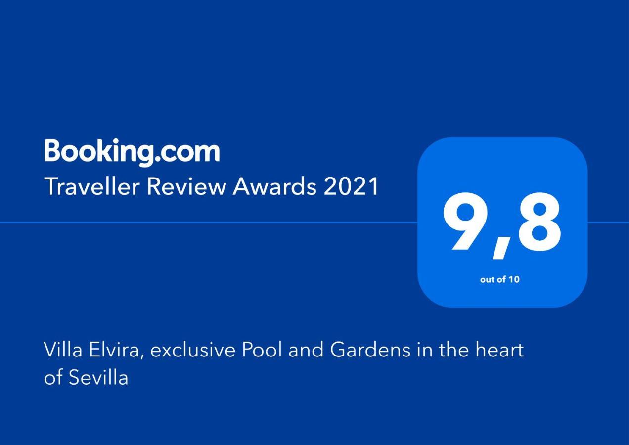 Villa Elvira, Exclusive Pool And Gardens In The Heart Of Sevilla Exterior foto